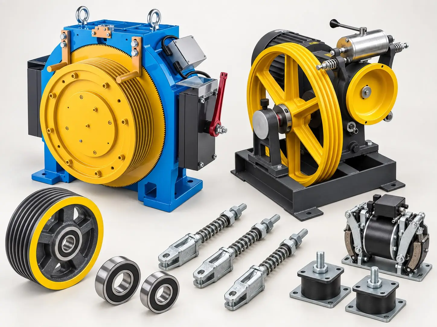 ELEVATOR TRACTION MACHINES & MECHANICAL COMPONENTS exporting